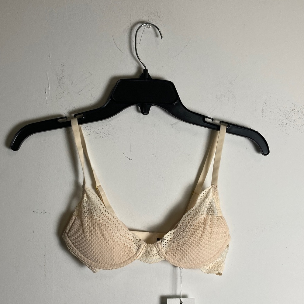 Pepper Light Cream Lace Underwire Bra - Women's Intimates